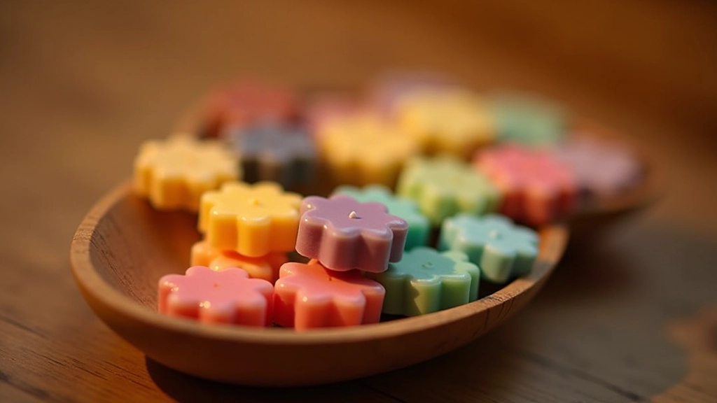 Ručně vyráběné voskové tablety